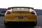 Porsche Cayman GT4 in Yellow by Impressive Wrap 2016 года